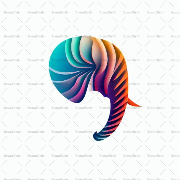 Abstrakter Elefant